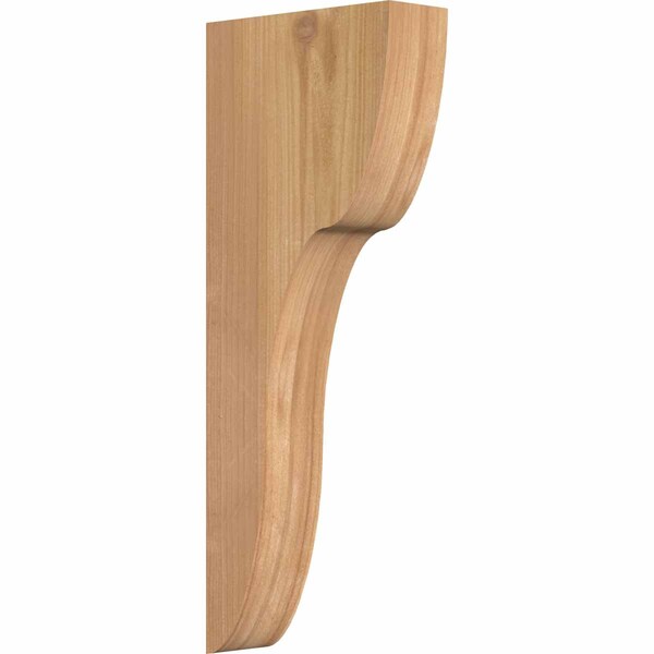 Ekena Millwork Carmel Smooth Corbel, Western Red Cedar, 3 1/2"W x 10"D x 26"H COR04X10X26CAR00SWR - main